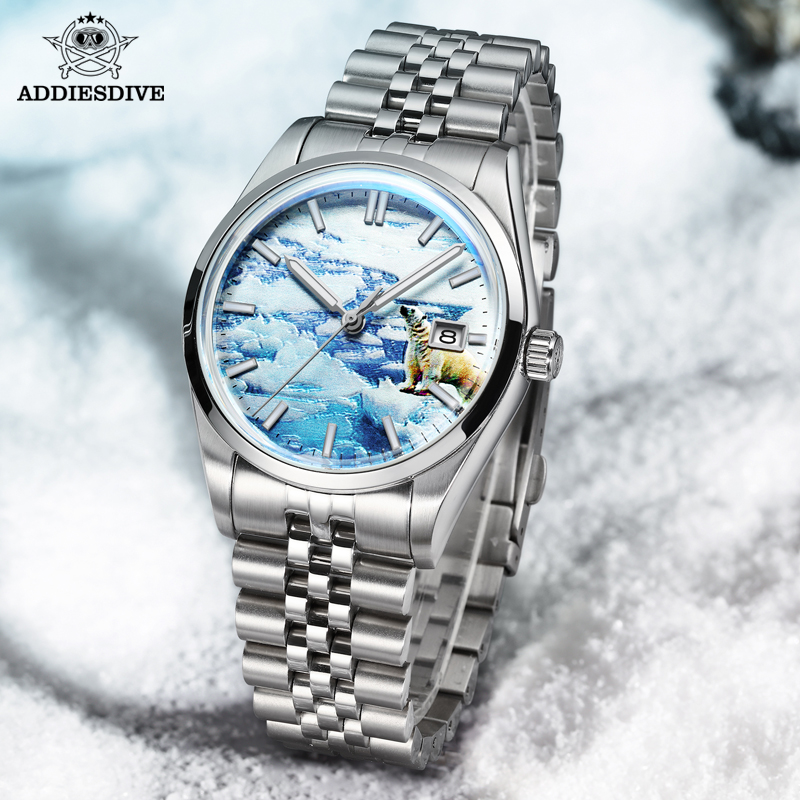 Anti Blue Light Film - ADDIESDIVE NEW Luxury Automatic Mechanical Watch