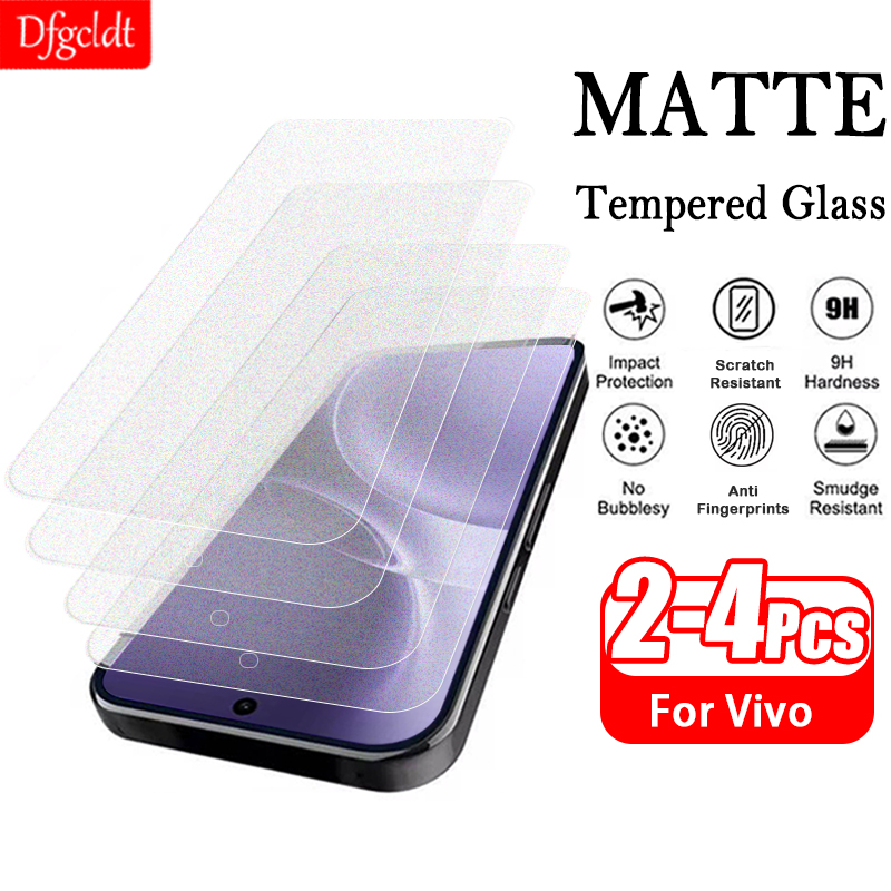 Matte Anti Glare Screen - 2-4Piece Anti-Glare Matte Tempered Glass for