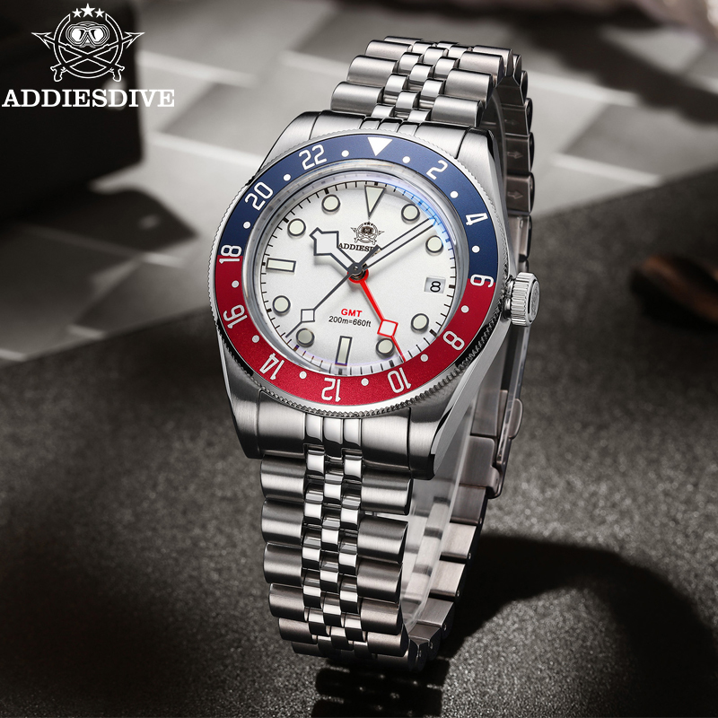 ADDIESDIVE 39mm Men's Quartz W – Anti Blue Light Film recenzja i cena