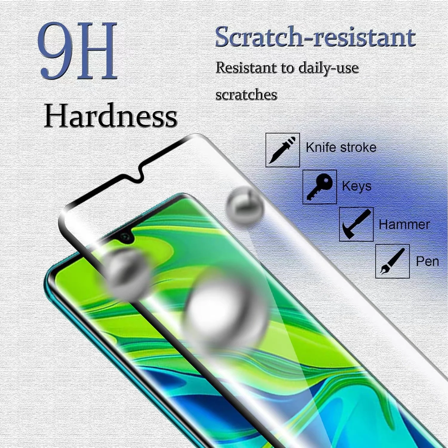6IN1 For Xiaomi Mi 10 Glass Mi – Curved Edge Screen recenzja i cena