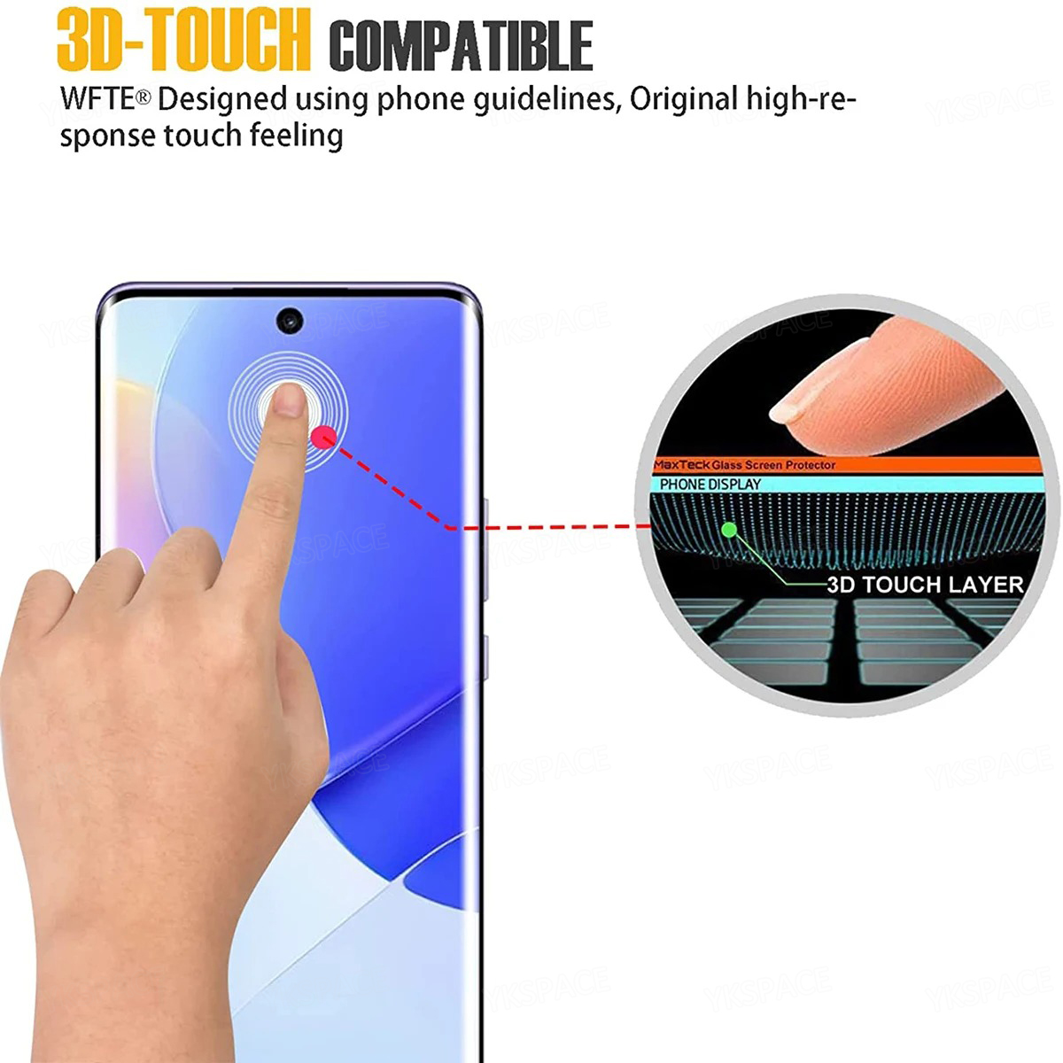 2Pcs 3D Curved Edge 9H HD Clea – Curved Edge Screen recenzja i cena
