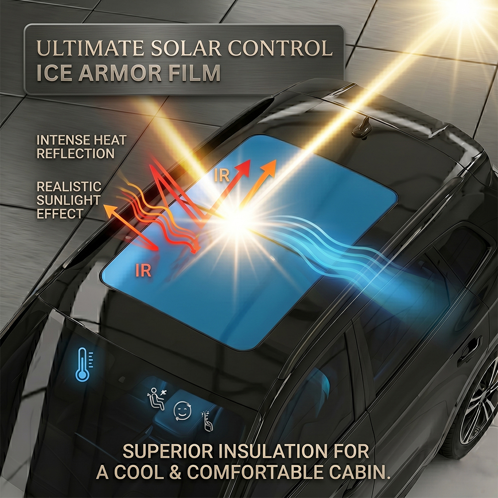 TPU PPF 7.5mil Car Sunroof Pro – Anti Blue Light Film recenzja i cena