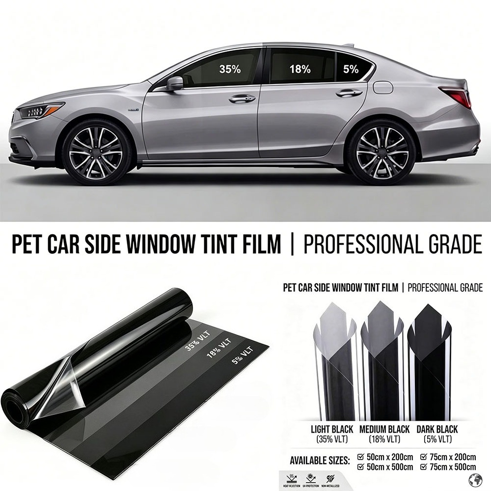 2m/5m 5/18/35 Percent VLT Car  – Glass Protector Auto recenzja i cena