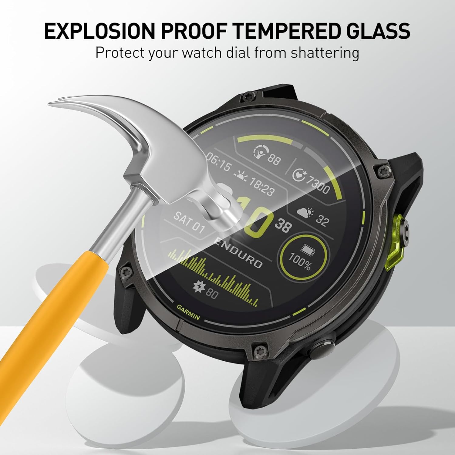 Tempered Glass Films For Garmi – Smartwatch Screen Film recenzja i cena