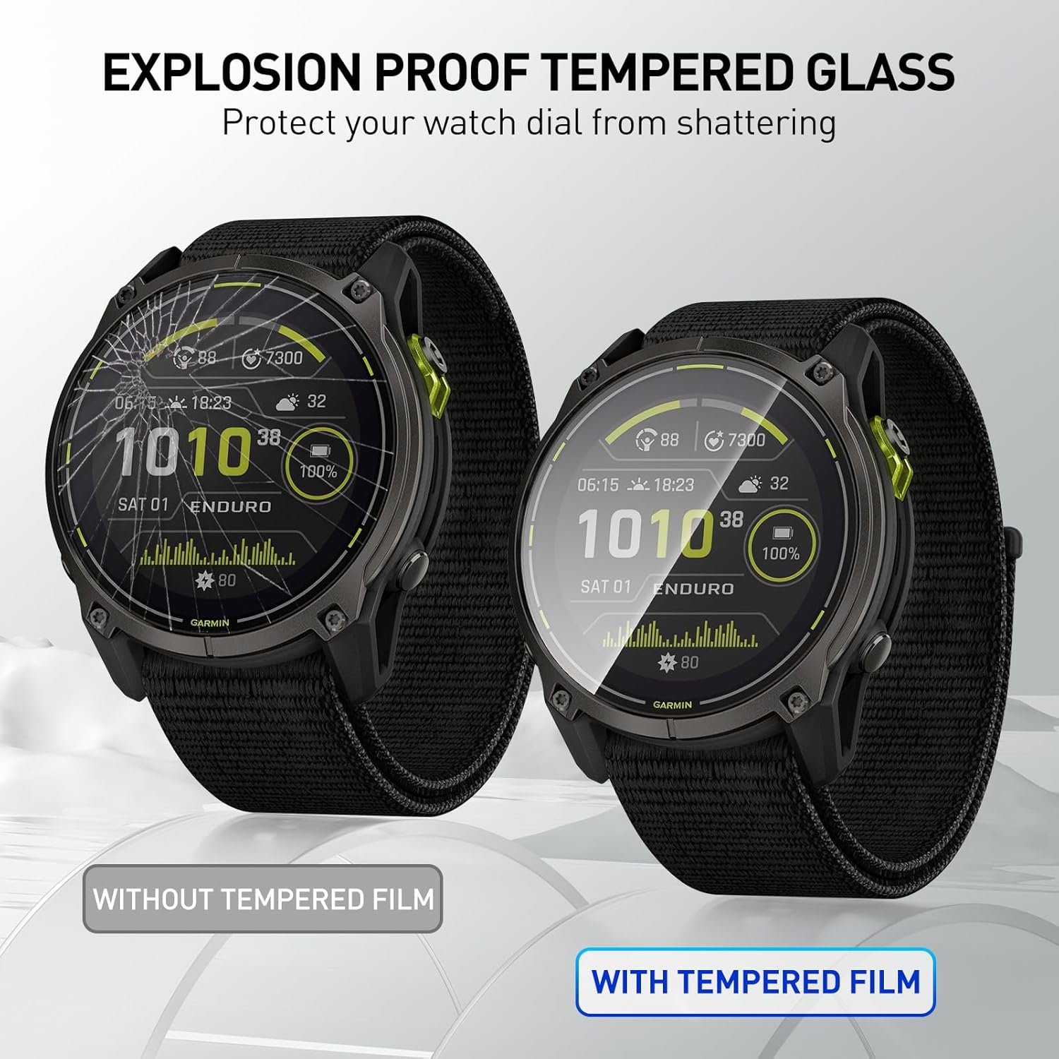 Tempered Glass Films For Garmi – Smartwatch Screen Film recenzja i cena