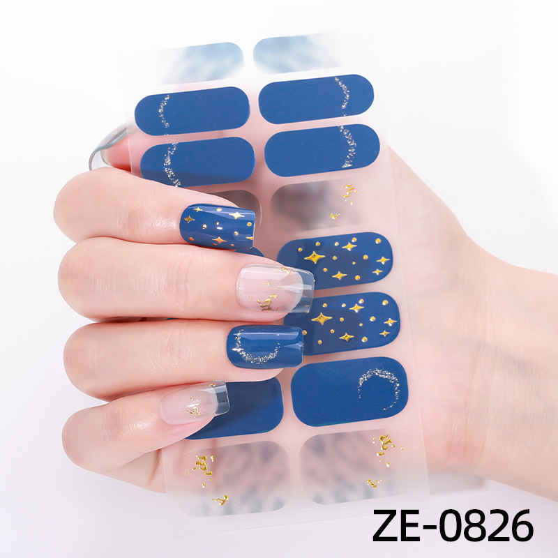 16Tips Marble Gradient Starry  – Full Cover Adhesive recenzja i cena