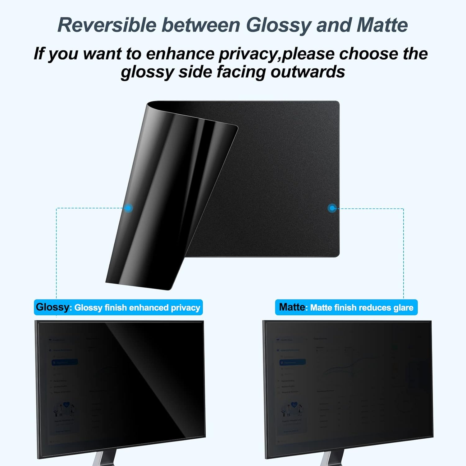 2 Pack 24 Inch Computer Privac – Privacy Filter 2Pack recenzja i cena