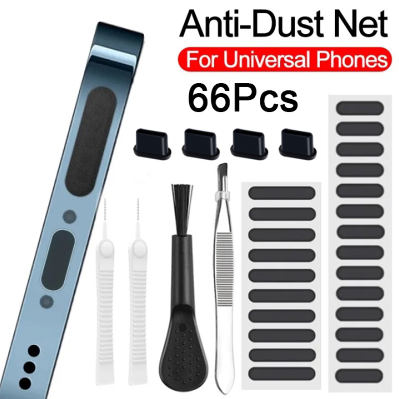 66PCS Dust Plug Phone Speaker  – Dust Removal Sticker recenzja i cena