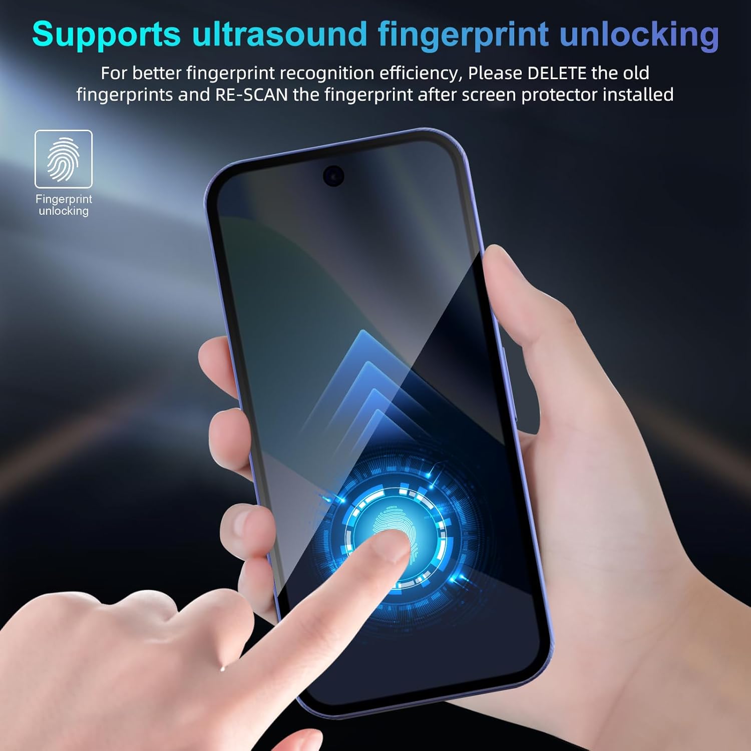 [2 Pack][Fingerprint Unlock Su – Privacy Filter 2Pack recenzja i cena