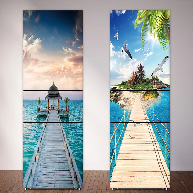 Seaside Beach Fridge Sticker F – Full Cover Adhesive recenzja i cena