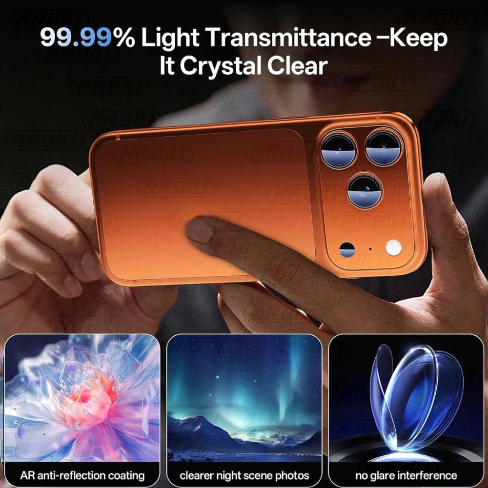 NNBILI 2Pcs For IPhone 17 Pro  – Tempered Glass Screen 9H recenzja i cena