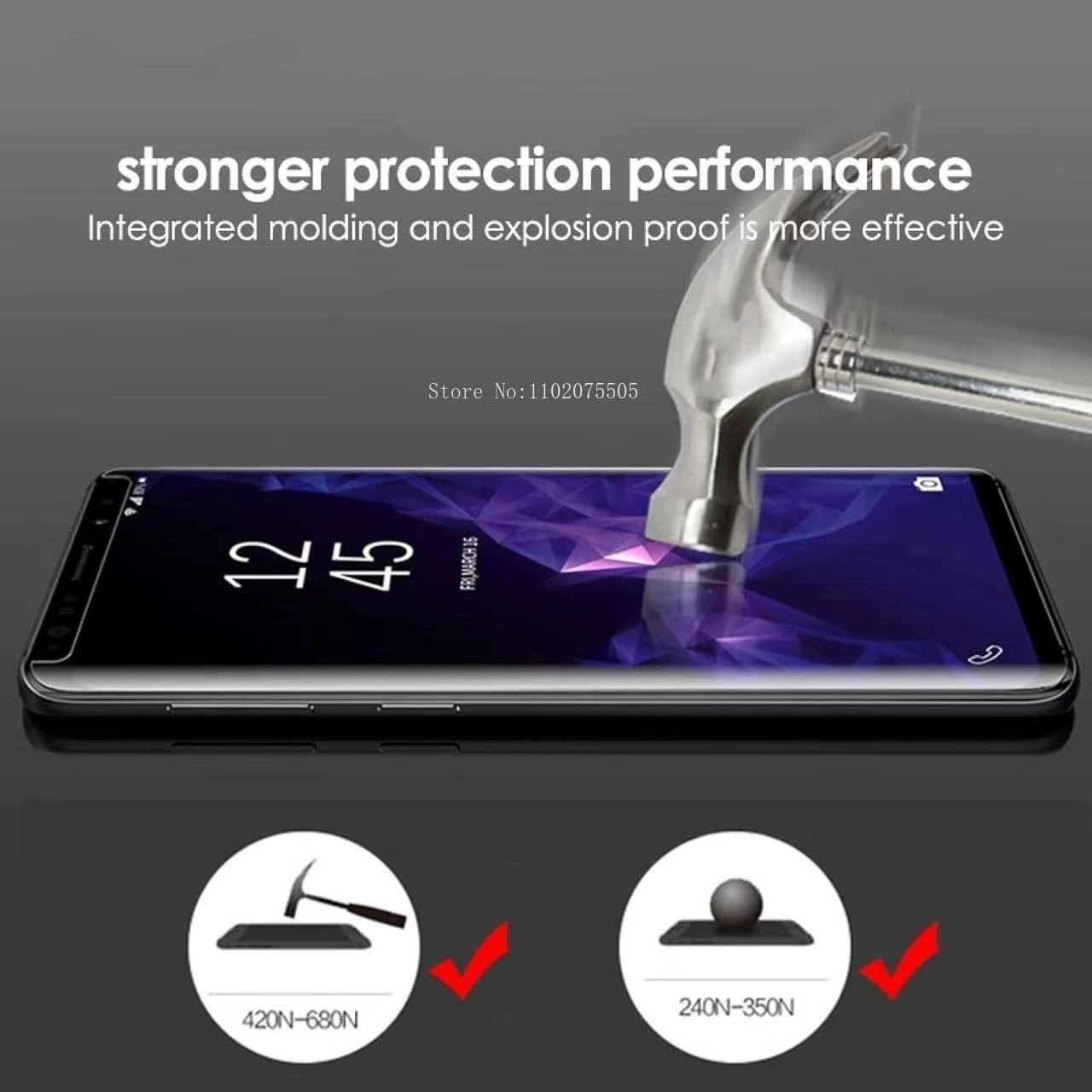 5PCS Curved High Quality Full  – Curved Edge Screen recenzja i cena