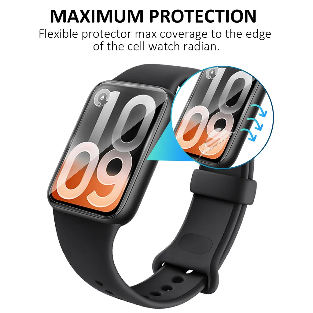 1-5PCS For Xiaomi Mi band 10 P – Smartwatch Screen Film recenzja i cena