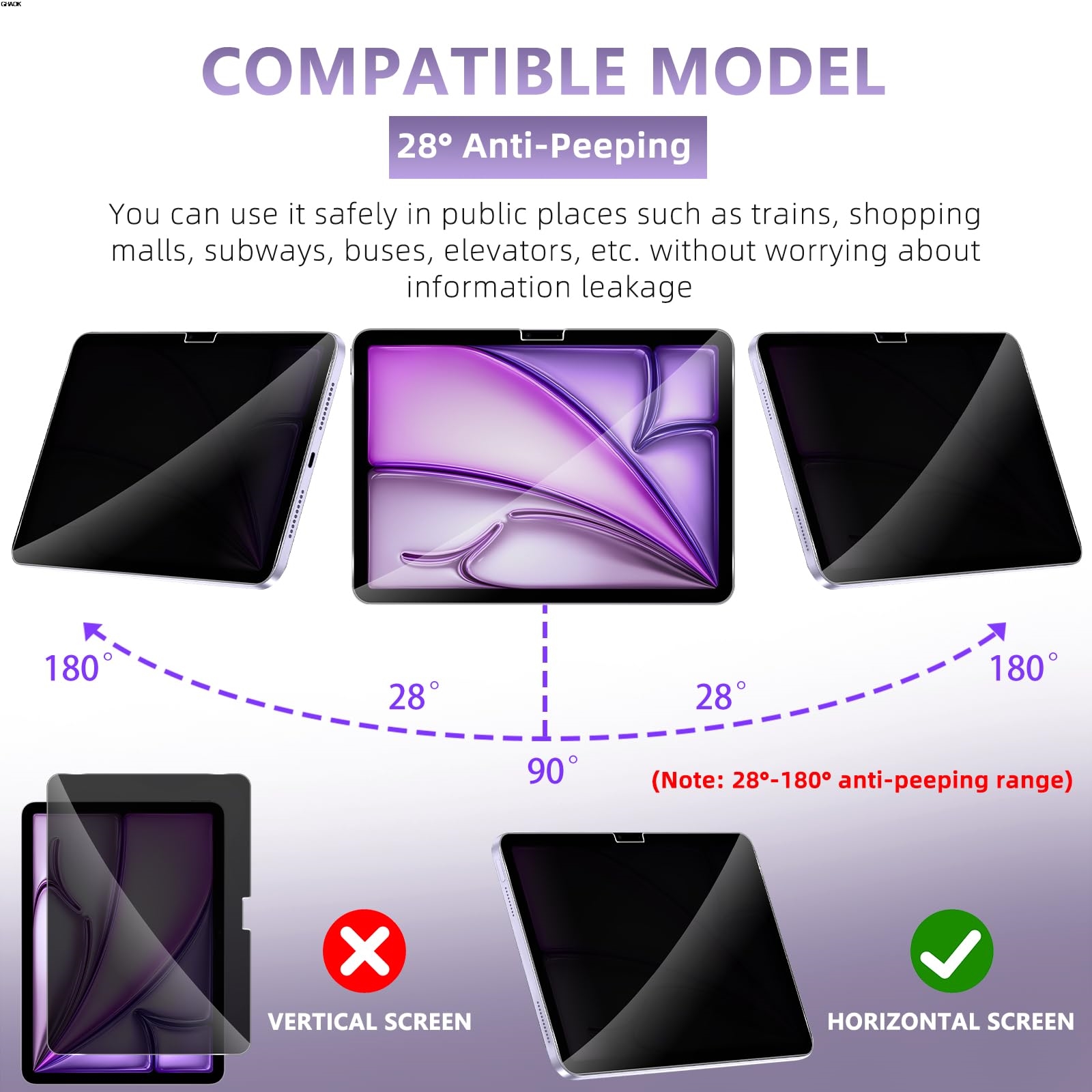 2 Way Privacy Anti-Spy Screen  – Matte Anti Glare Screen recenzja i cena