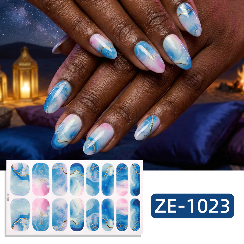 16Tips Glitter Marble Full Cov – Full Cover Adhesive recenzja i cena