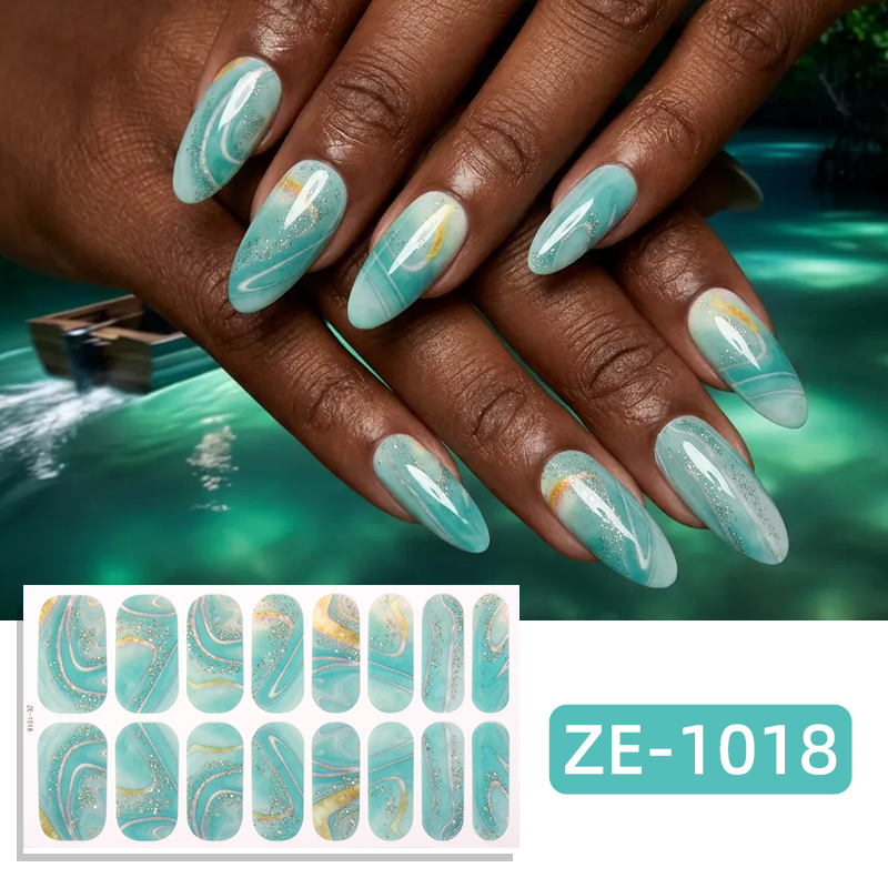 16Tips Glitter Marble Full Cov – Full Cover Adhesive recenzja i cena