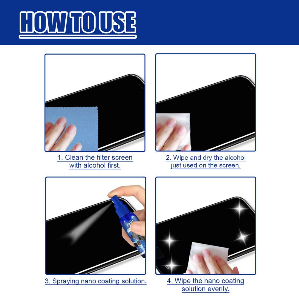 Liquid Screen Protector Spray  – Oleophobic Coating Spray recenzja i cena