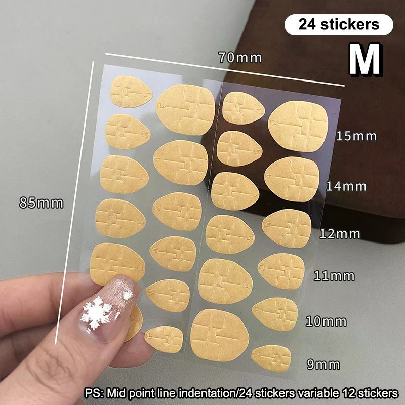 240pcs/10 Sheets Kraft Paper D – Full Cover Adhesive recenzja i cena