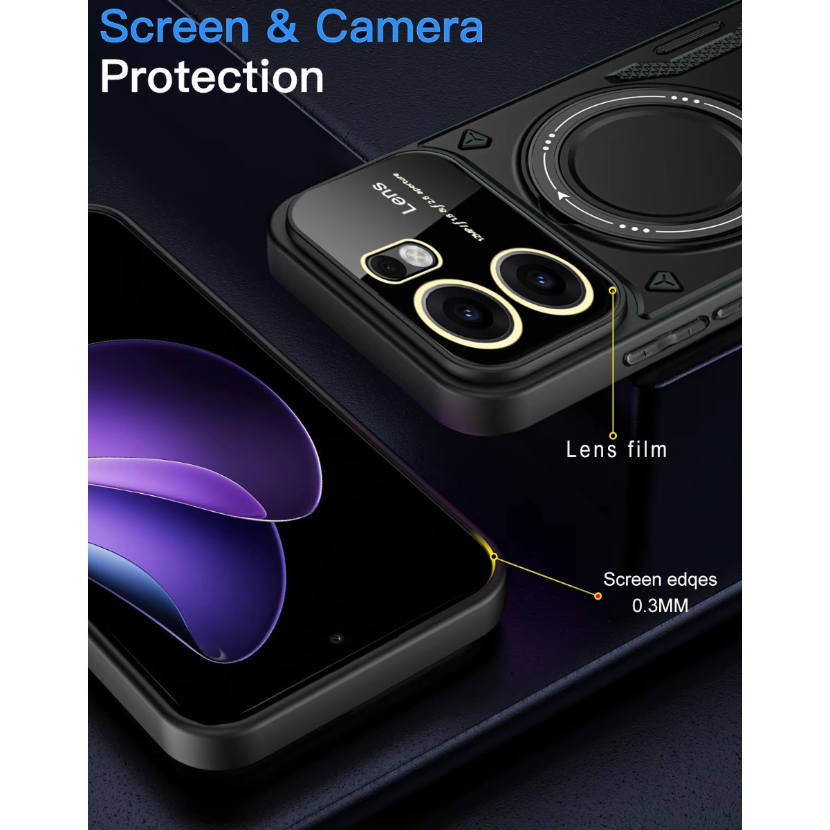 For OPPO Reno 15 14 13 12 Pro  – Camera Lens Protector recenzja i cena