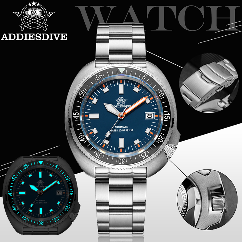 ADDIESDIVE NH35 Automatic Men' – Anti Blue Light Film recenzja i cena