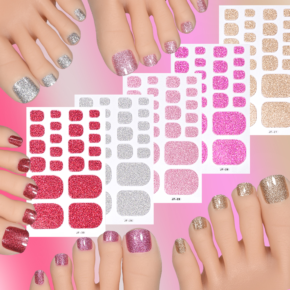 22tips Toe Nail Sticker Wraps  – Full Cover Adhesive recenzja i cena