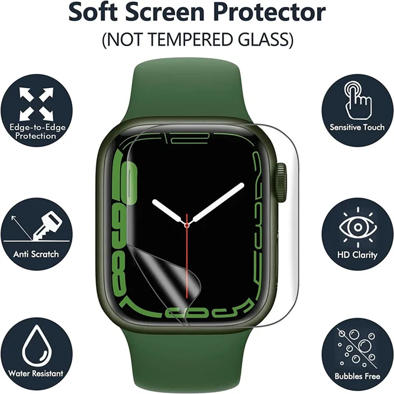 3PCS Hydrogel Film for Apple W – Smartwatch Screen Film recenzja i cena