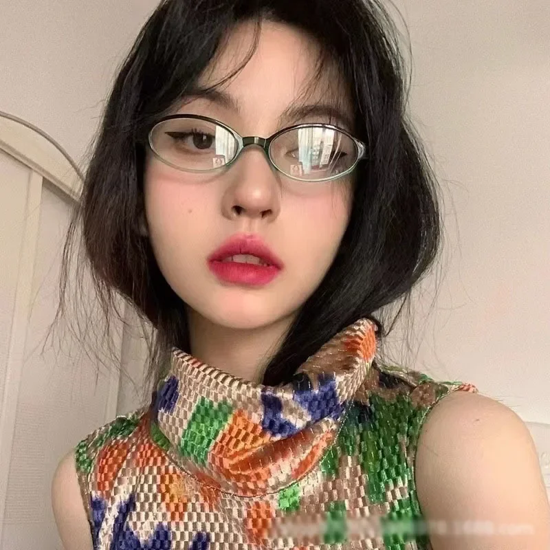 Retro Oval Glasses Women Girls – Anti Blue Light Film recenzja i cena