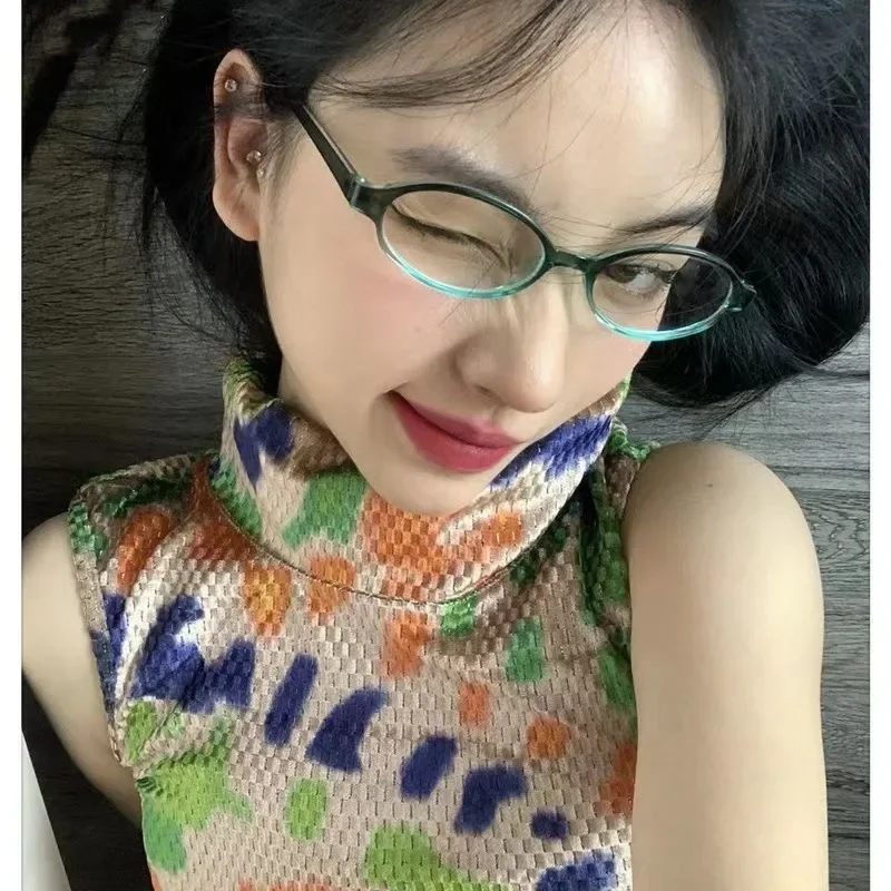 Retro Oval Glasses Women Girls – Anti Blue Light Film recenzja i cena