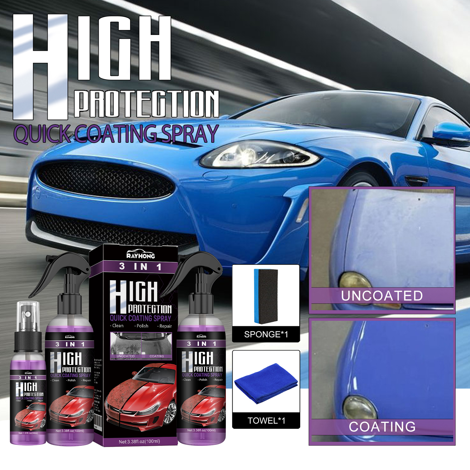 Car Ceramic Nano Coating Liqui – Nano Liquid Coating recenzja i cena