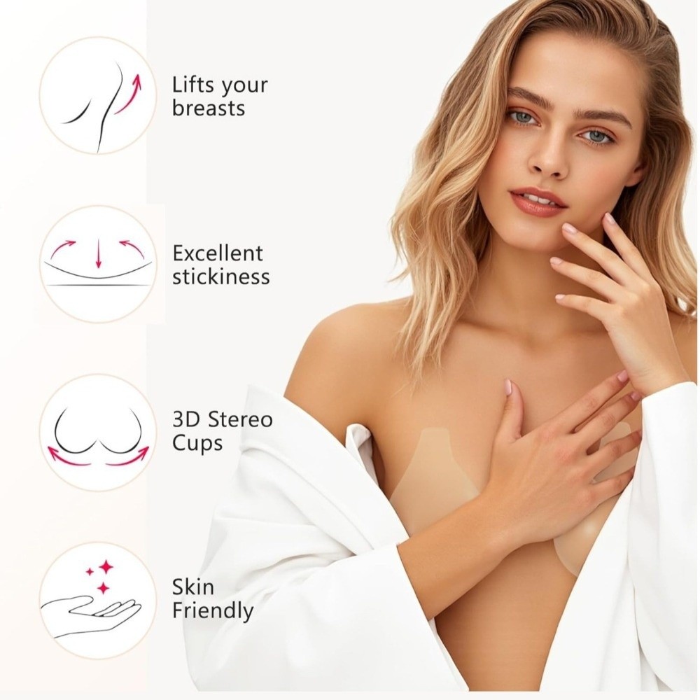 Seamless Silicone Nipple Cover – Full Cover Adhesive recenzja i cena